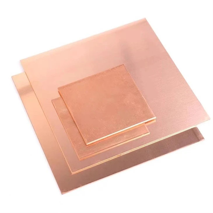 China Made Pure Copper Sheet
