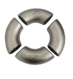 Codo de titanio sin costura Gr2 de 90 grados