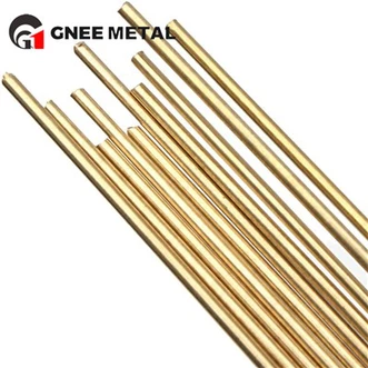 Varilla de cobre metálico